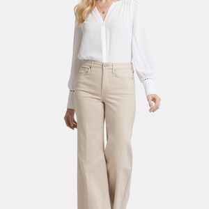 NYDJ Women's Mia Palazzo Jeans With High Rise